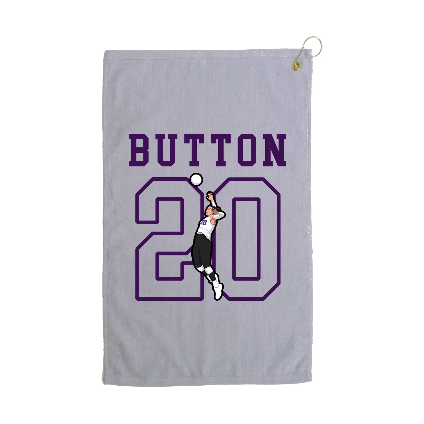 Golf Towel — Shirsey in Grey
