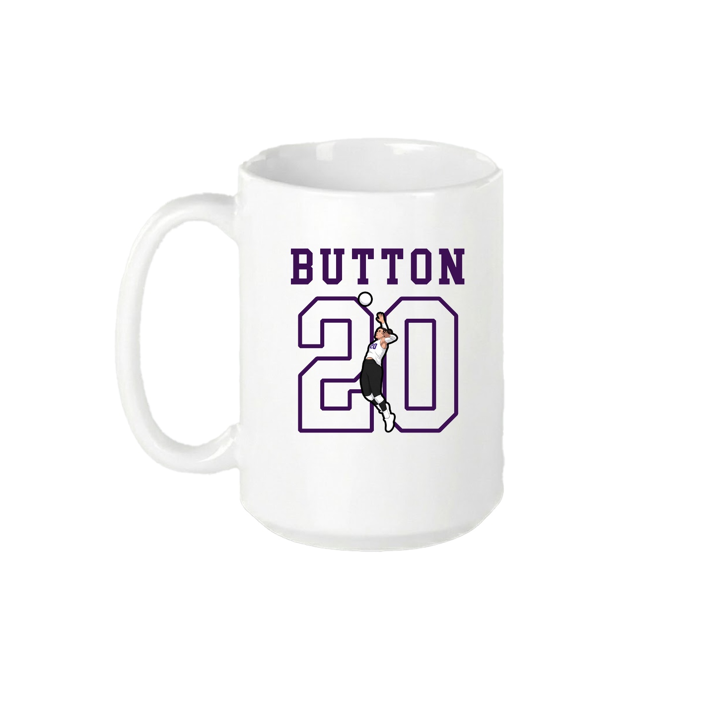 15oz Coffee Mug — Shirsey in White