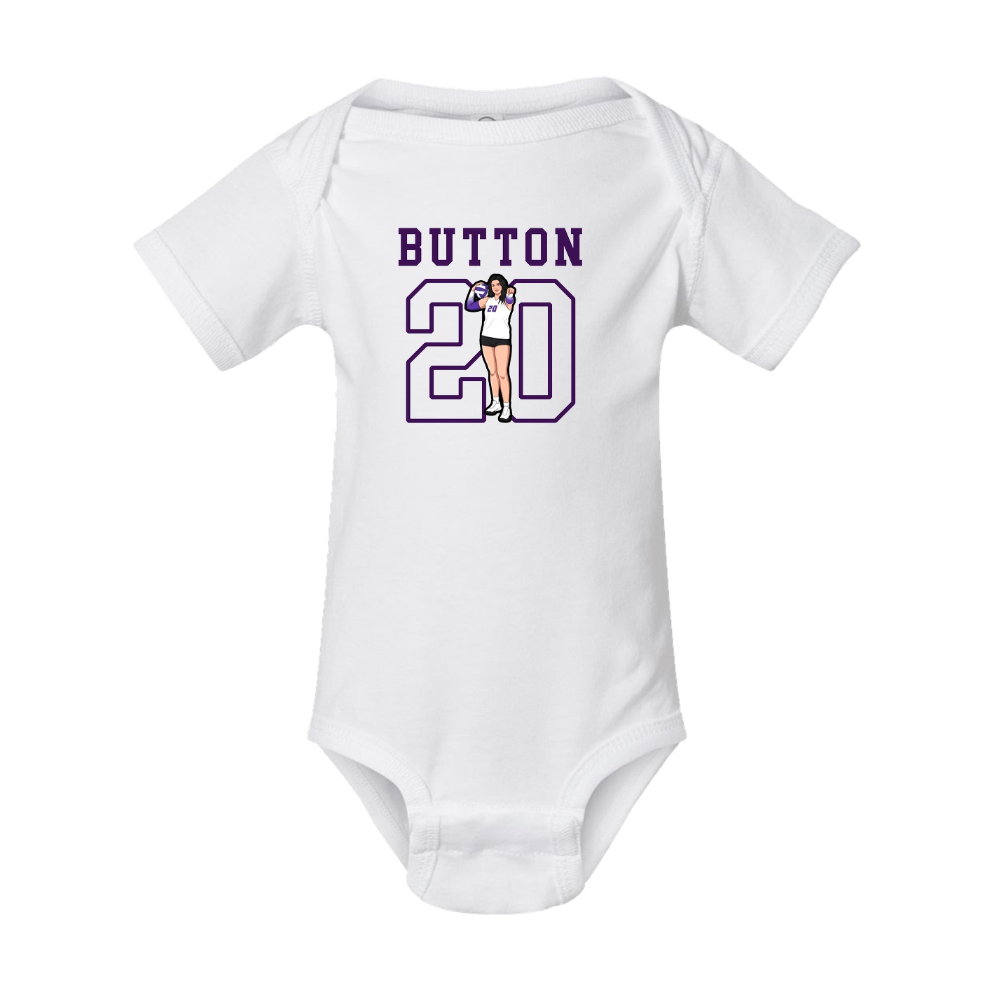 Baby Onesie — Shirsey in White