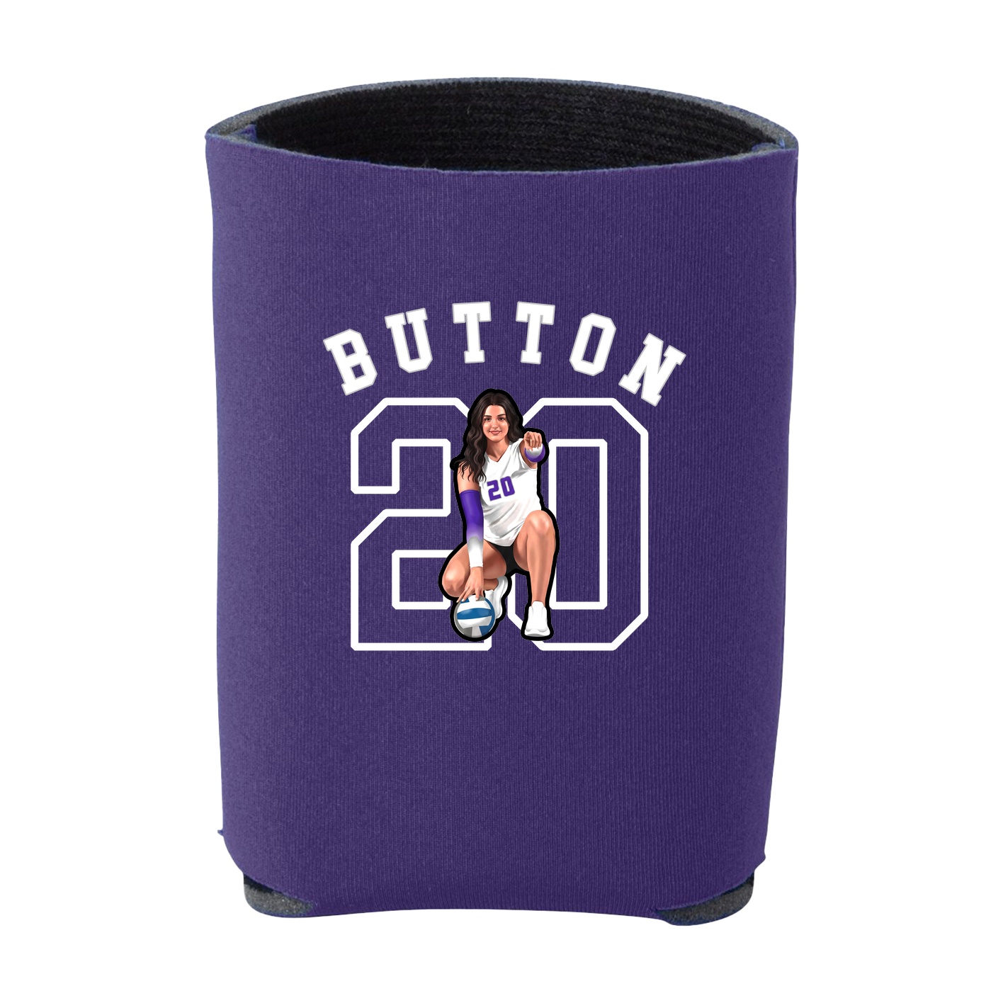 Can Holder — Shirsey Arch in Purple