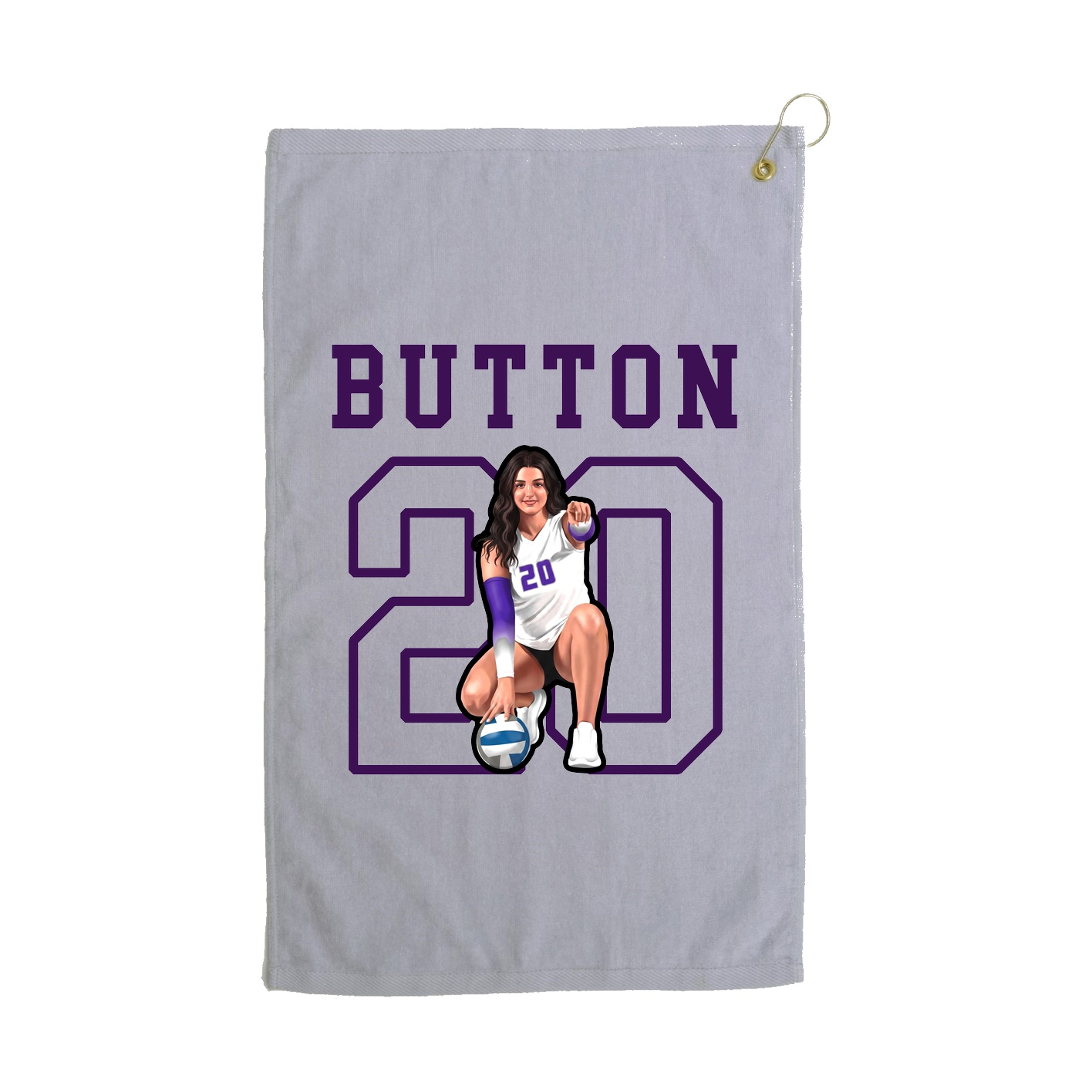 Golf Towel — Shirsey in Grey