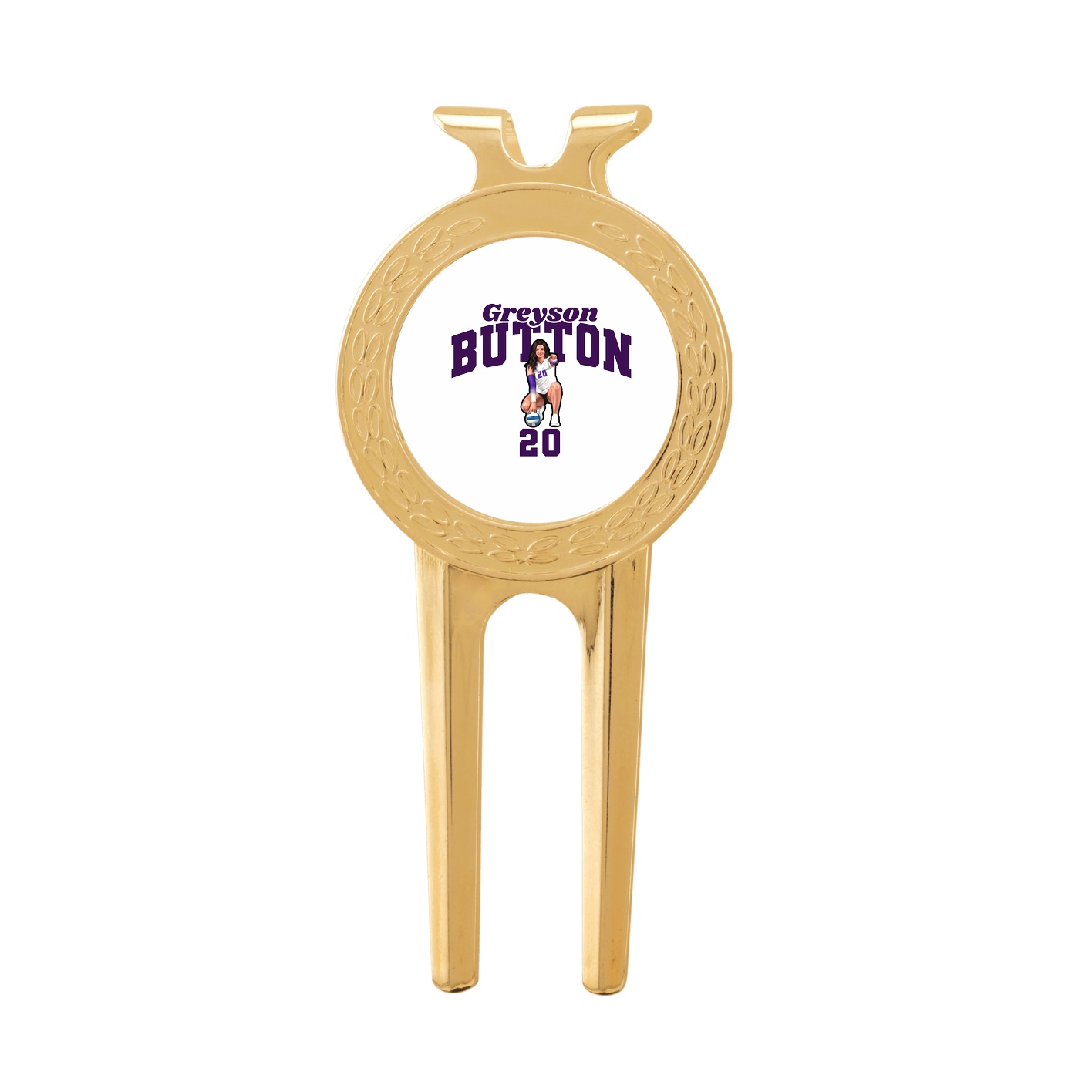 Divot Tool with Ball Marker — Signature Arch in Classic