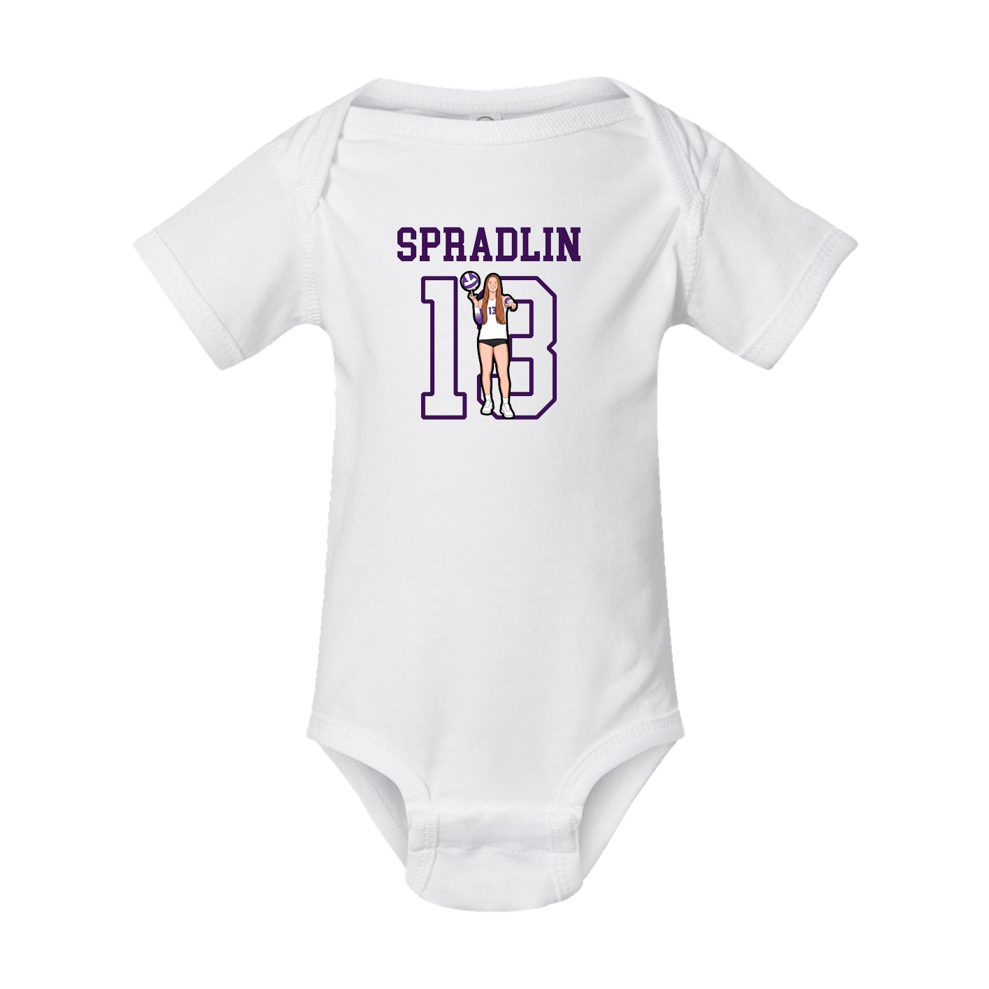 Baby Onesie — Shirsey in White