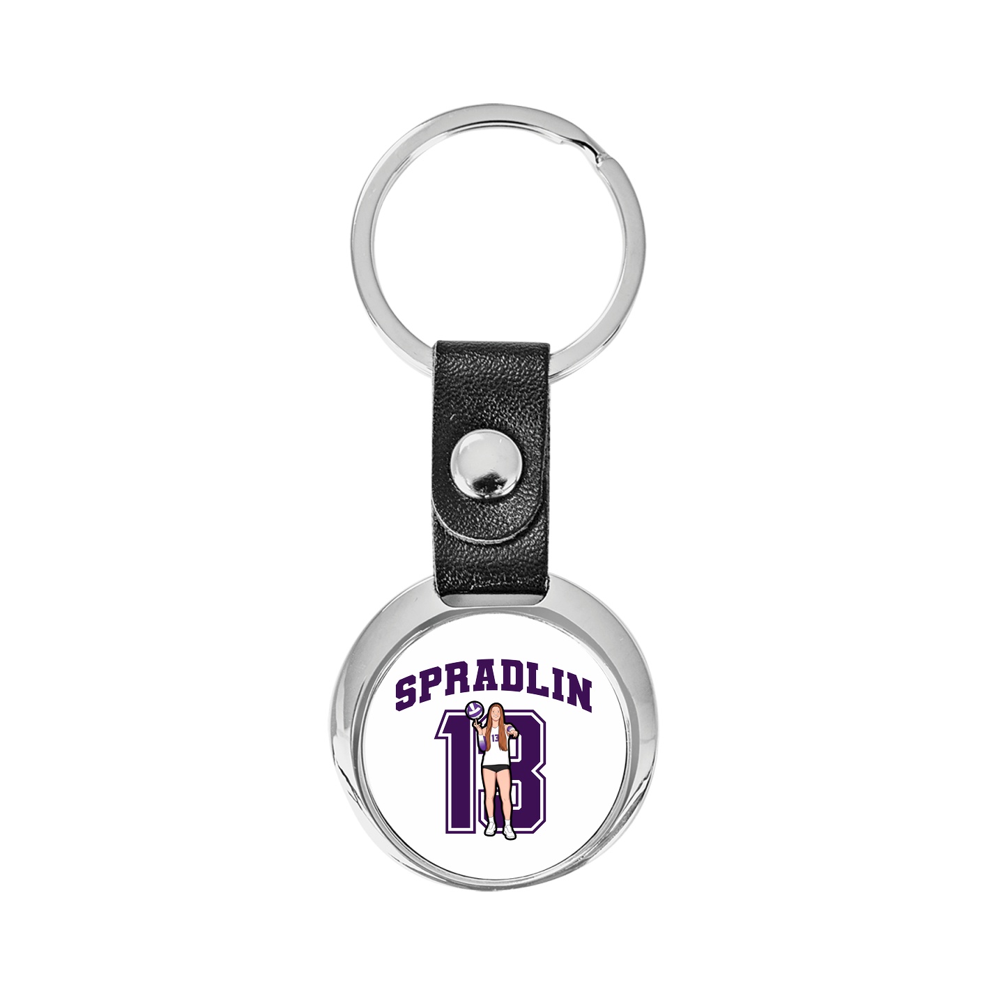 Key Chain — Number in Classic