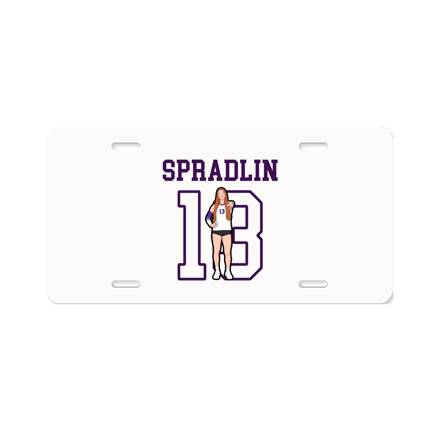 License Plate — Shirsey in Classic