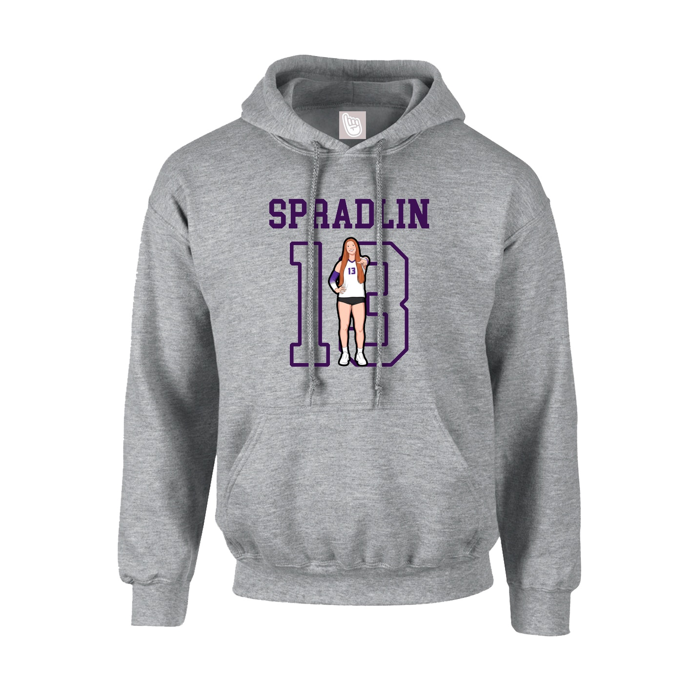 Youth Hoodie — Shirsey in Grey