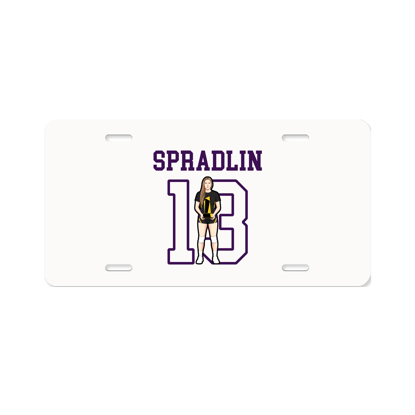 License Plate — Shirsey in Classic