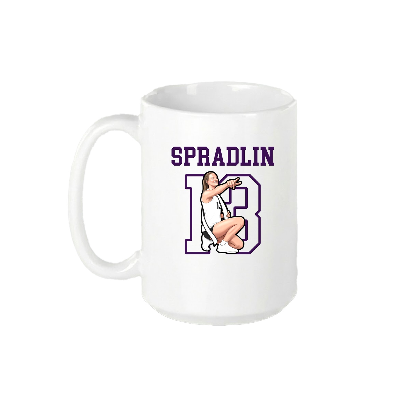 15oz Coffee Mug — Shirsey in White
