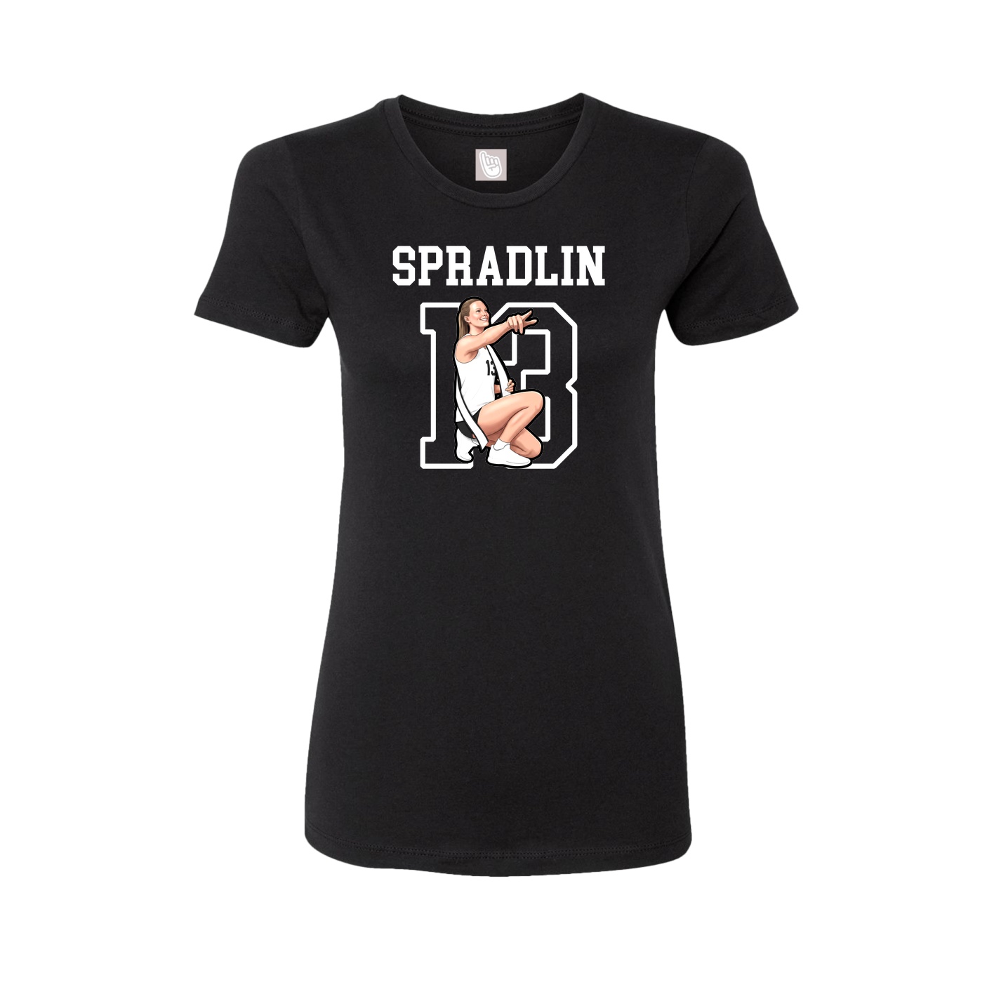 Womens Tee — Shirsey in Black