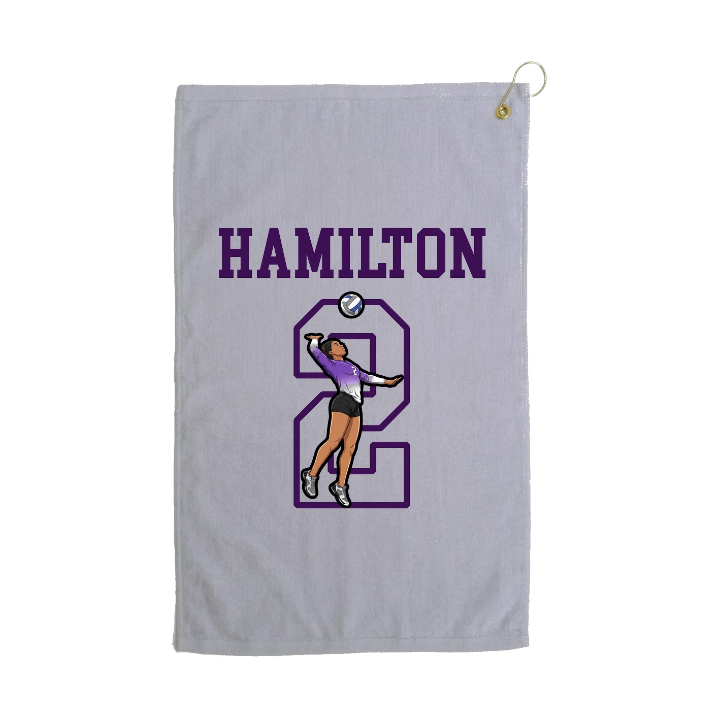 Golf Towel — Shirsey in Grey
