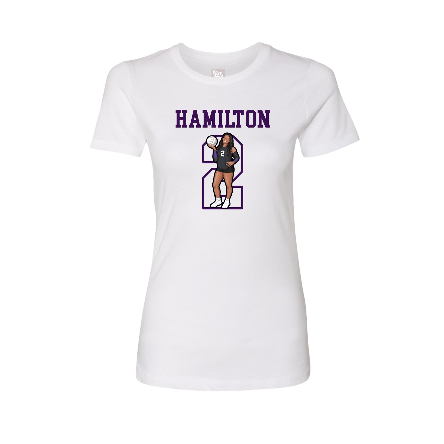 Fitted Women's Tee — Shirsey in White