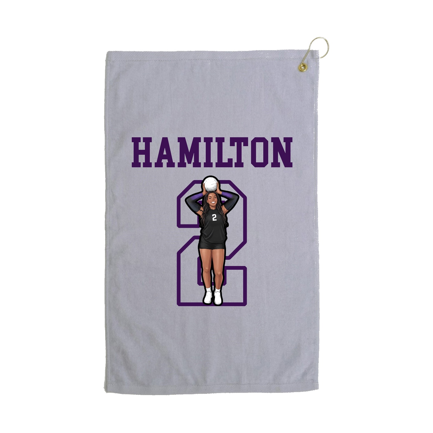 Golf Towel — Shirsey in Grey