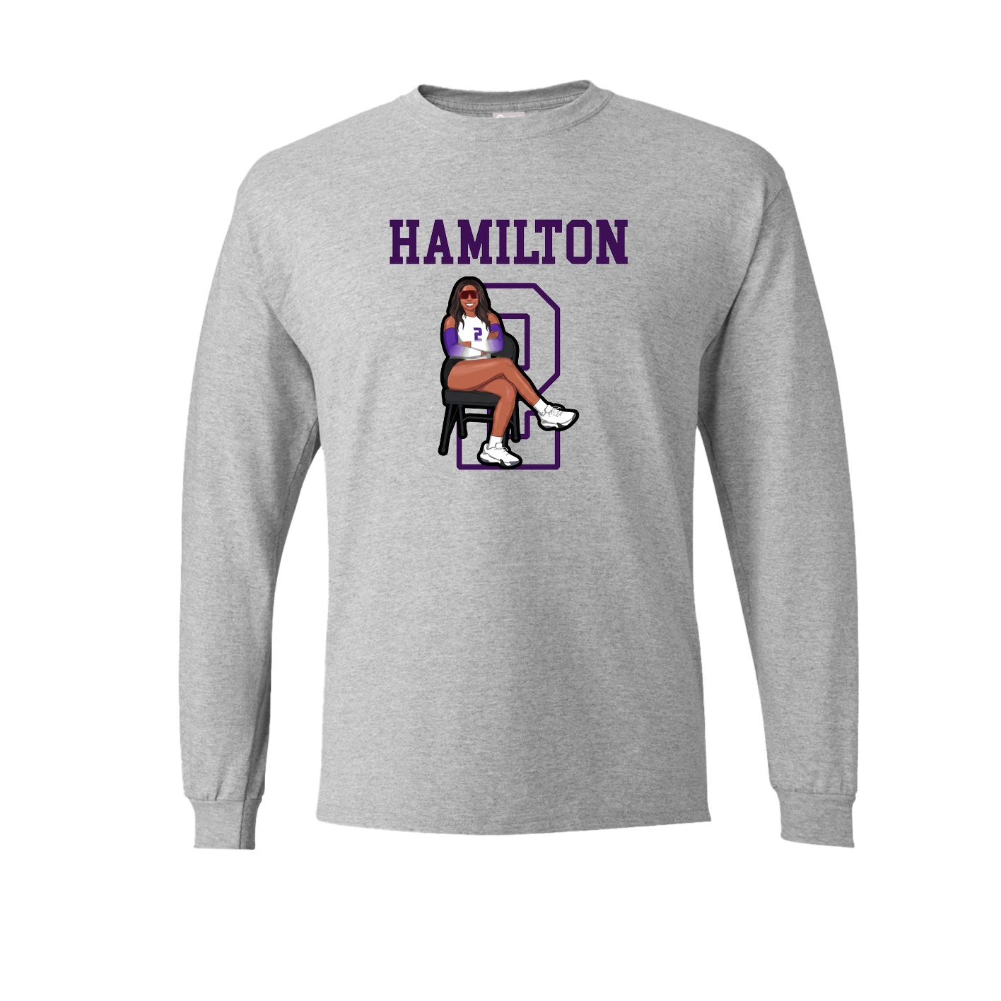 Long Sleeve Tee — Shirsey in Grey