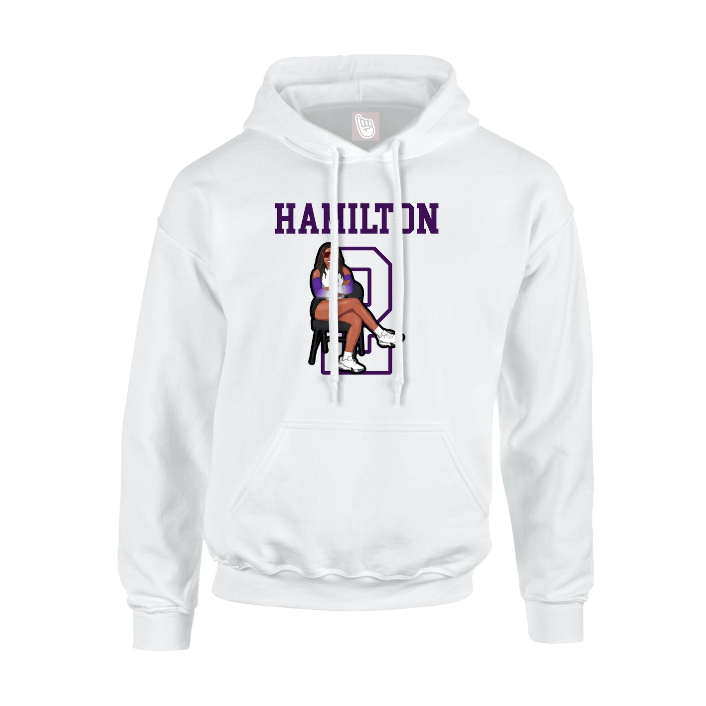 Youth Hoodie — Shirsey in White