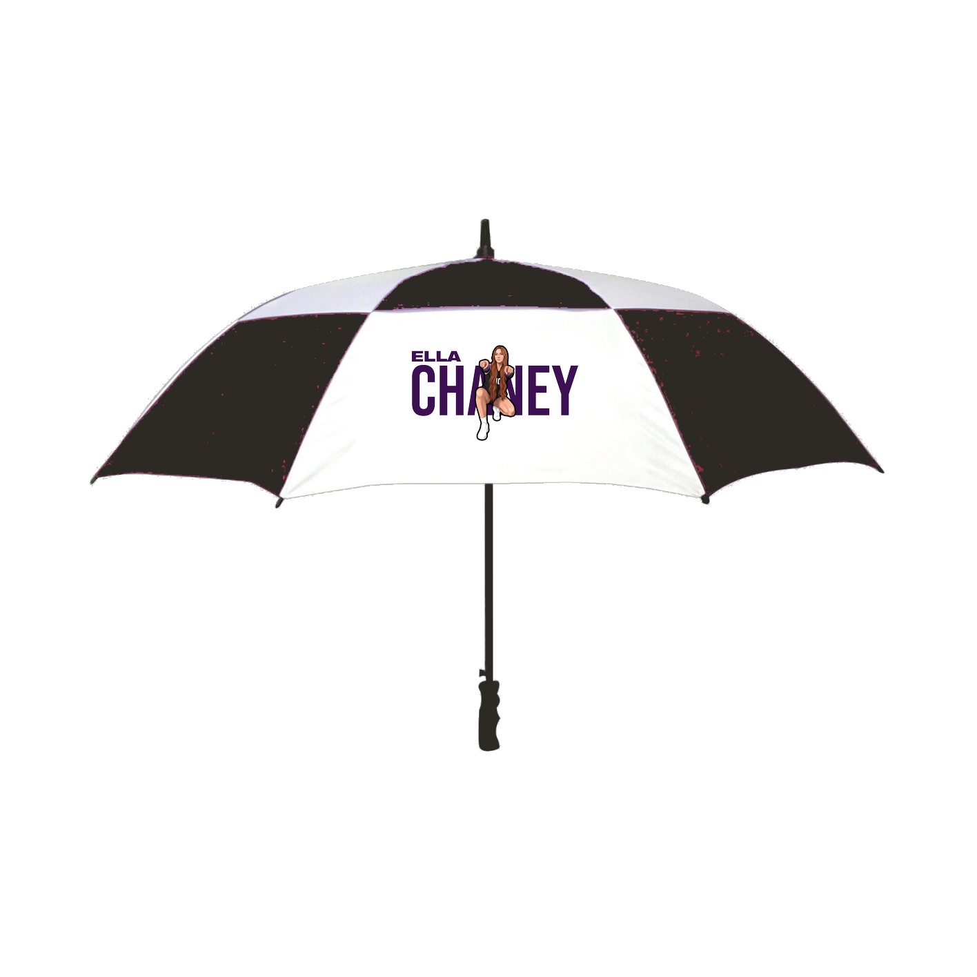 Golf Umbrella — Player Name in Black