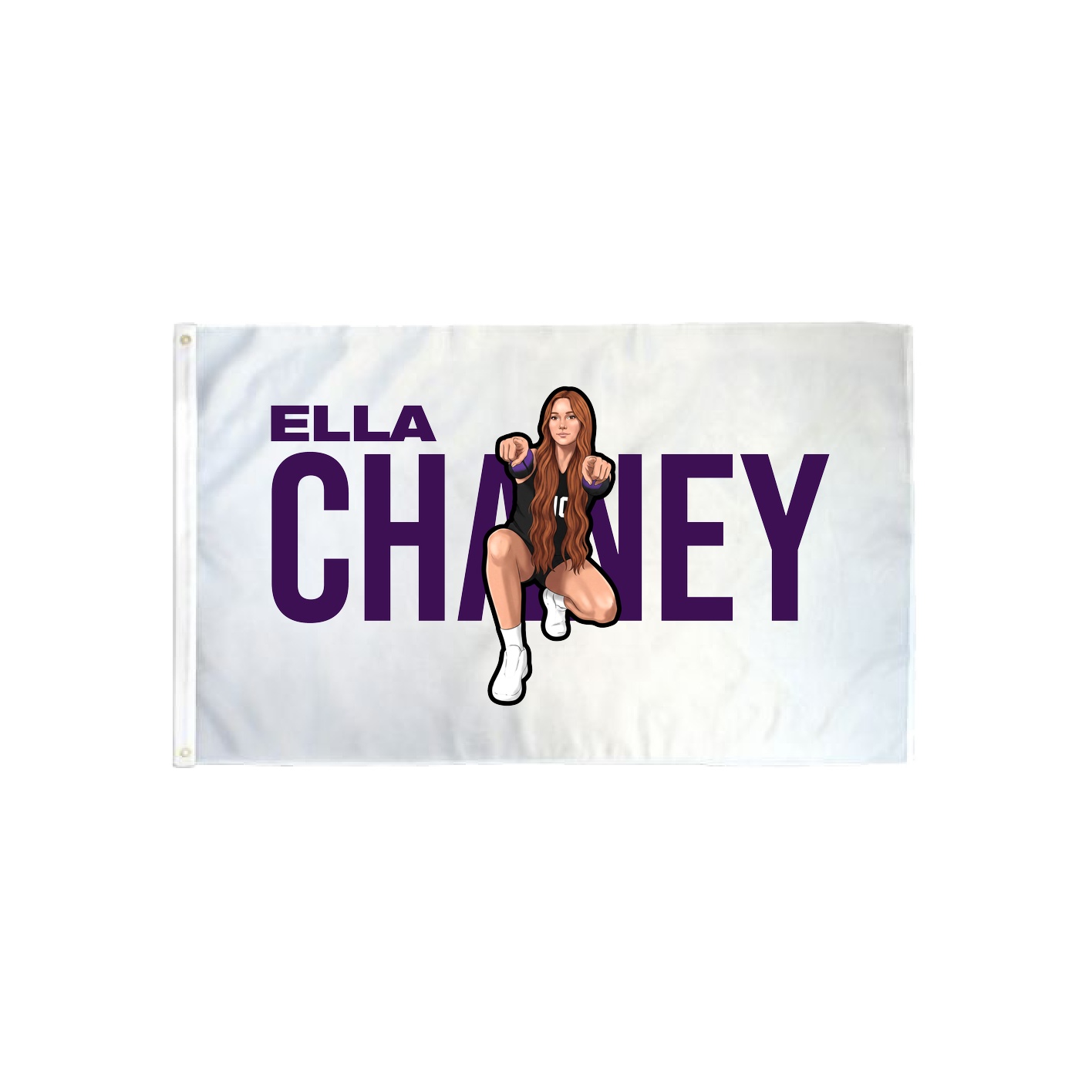 3x5 Flag — Player Name in Classic