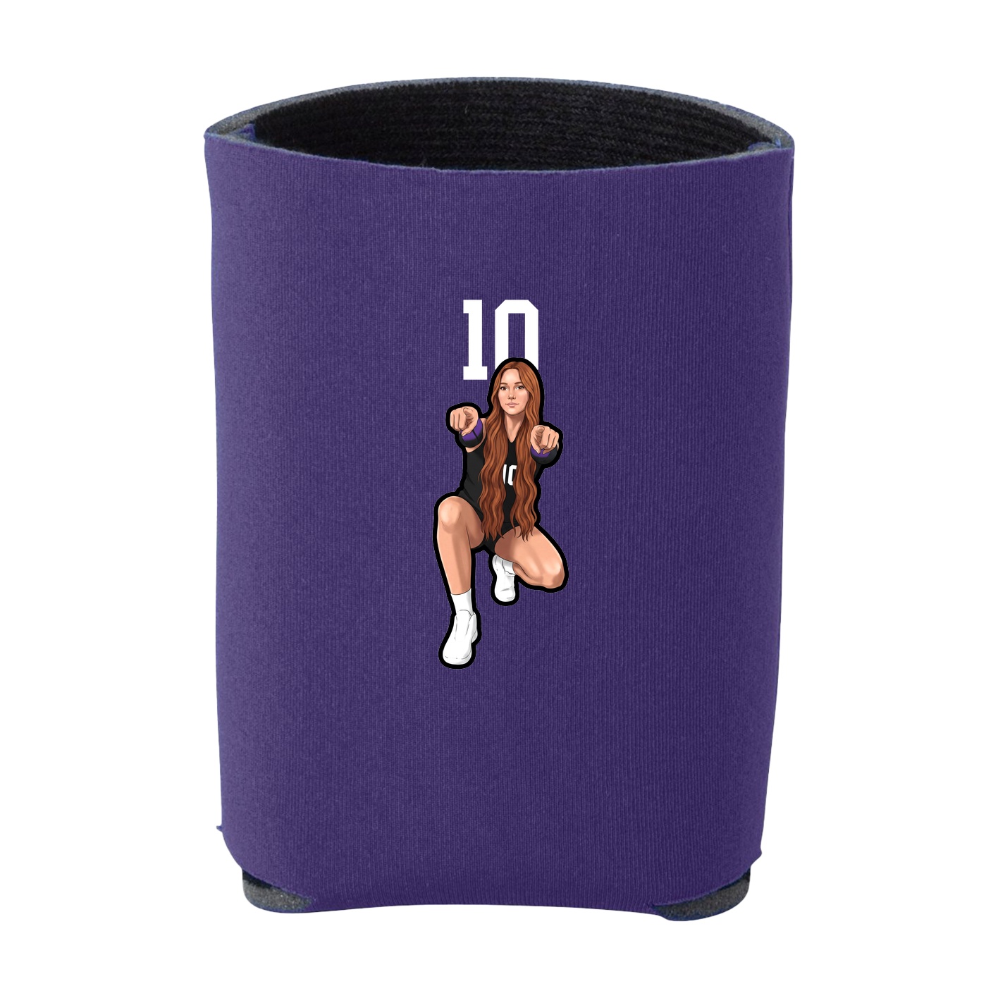Can Holder — Number Top in Purple