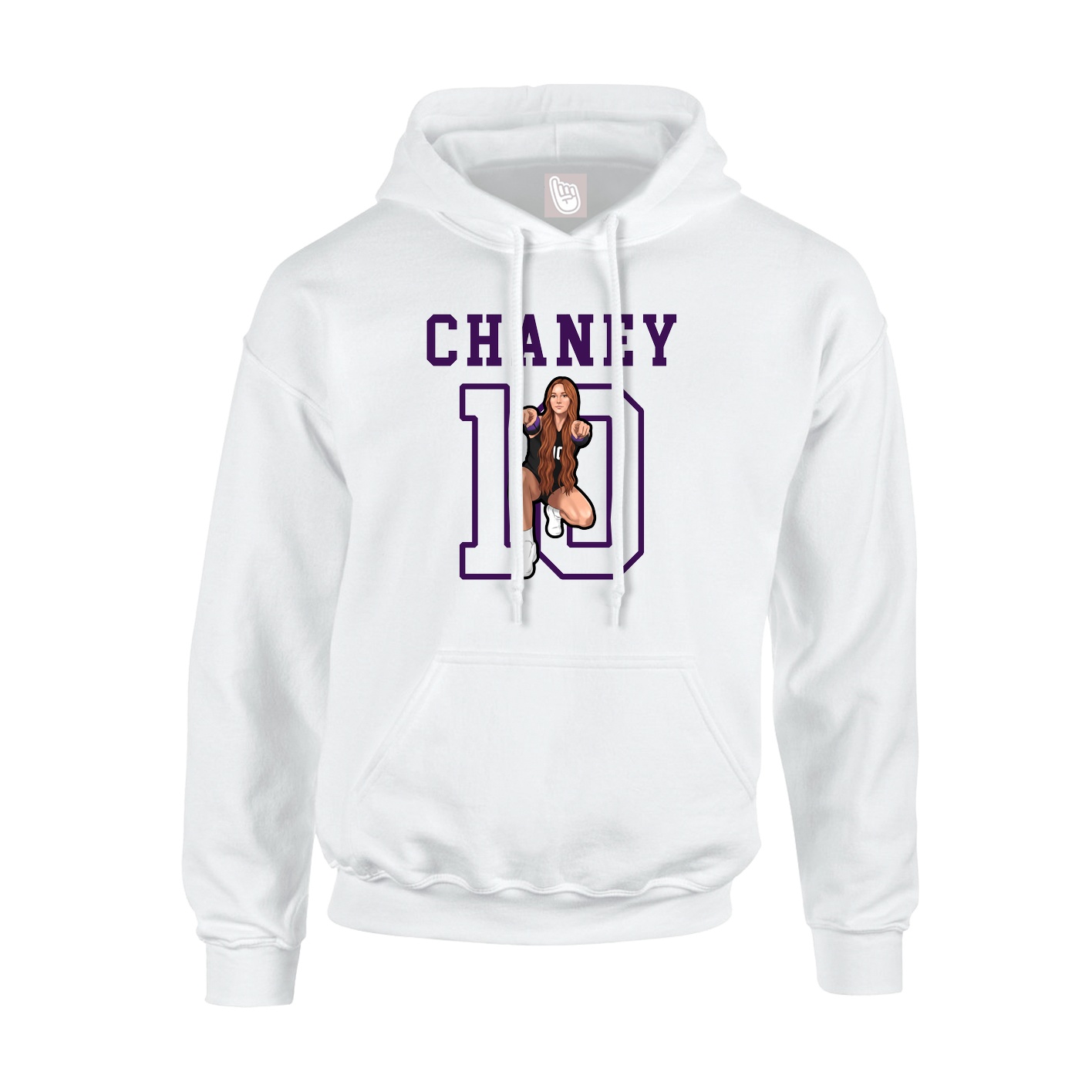 Youth Hoodie — Shirsey in White