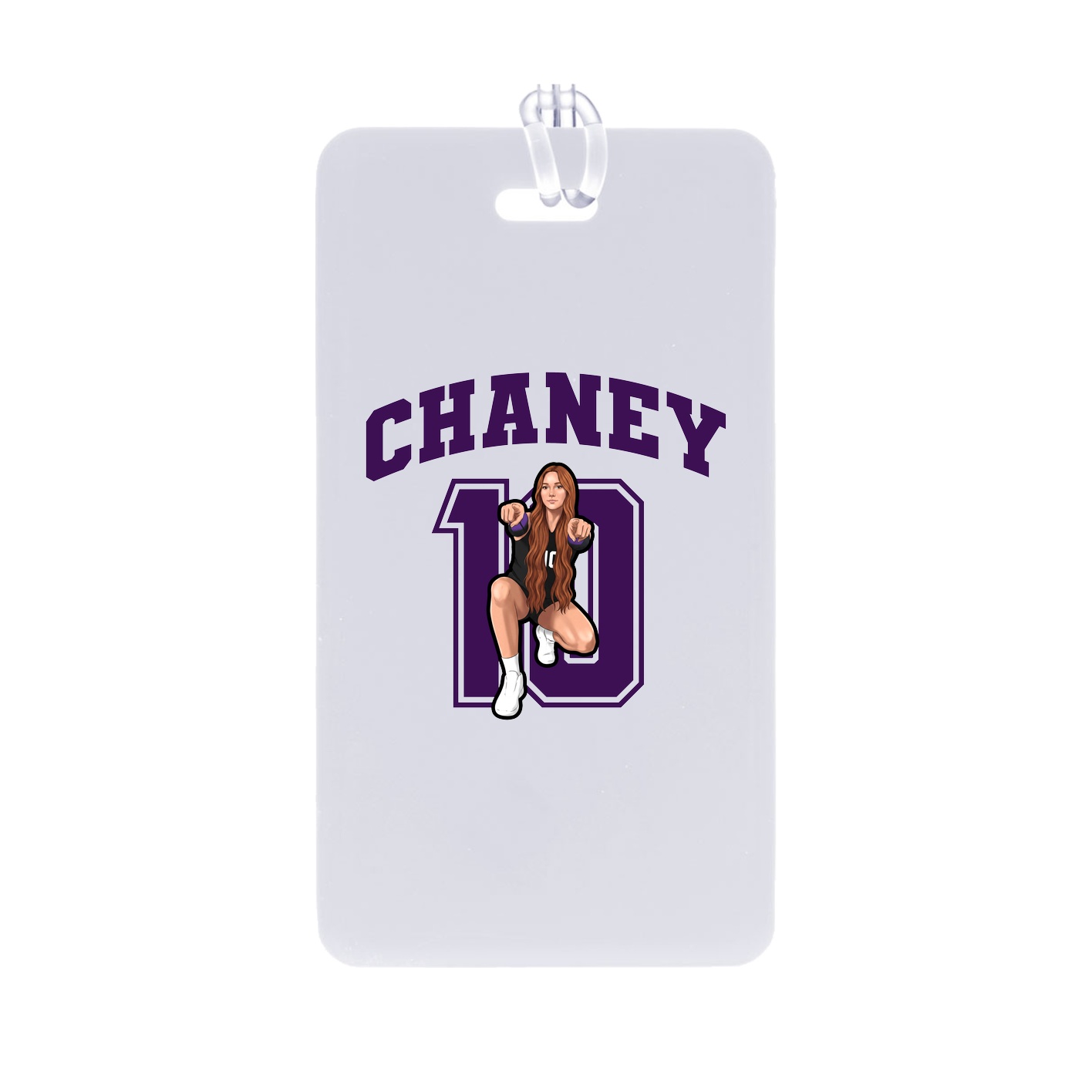 Bag Tag — Number in Classic
