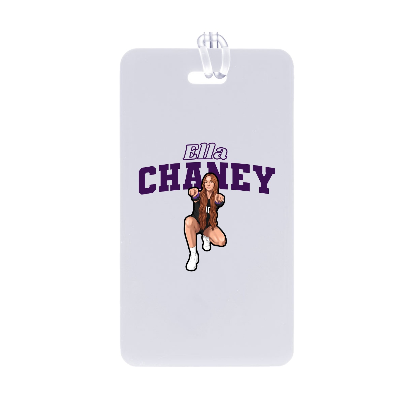 Bag Tag — Name Arch in Classic