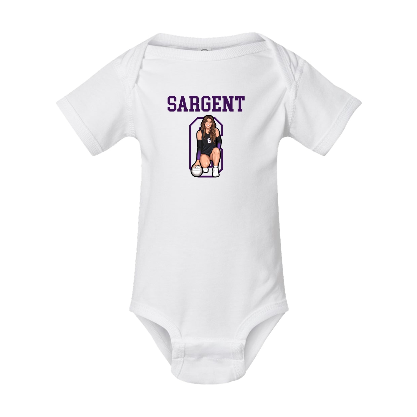 Baby Onesie — Shirsey in White
