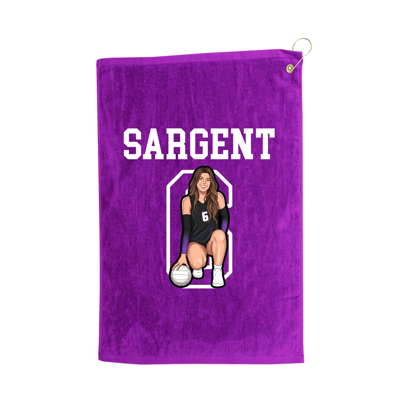 Golf Towel — Shirsey in Purple