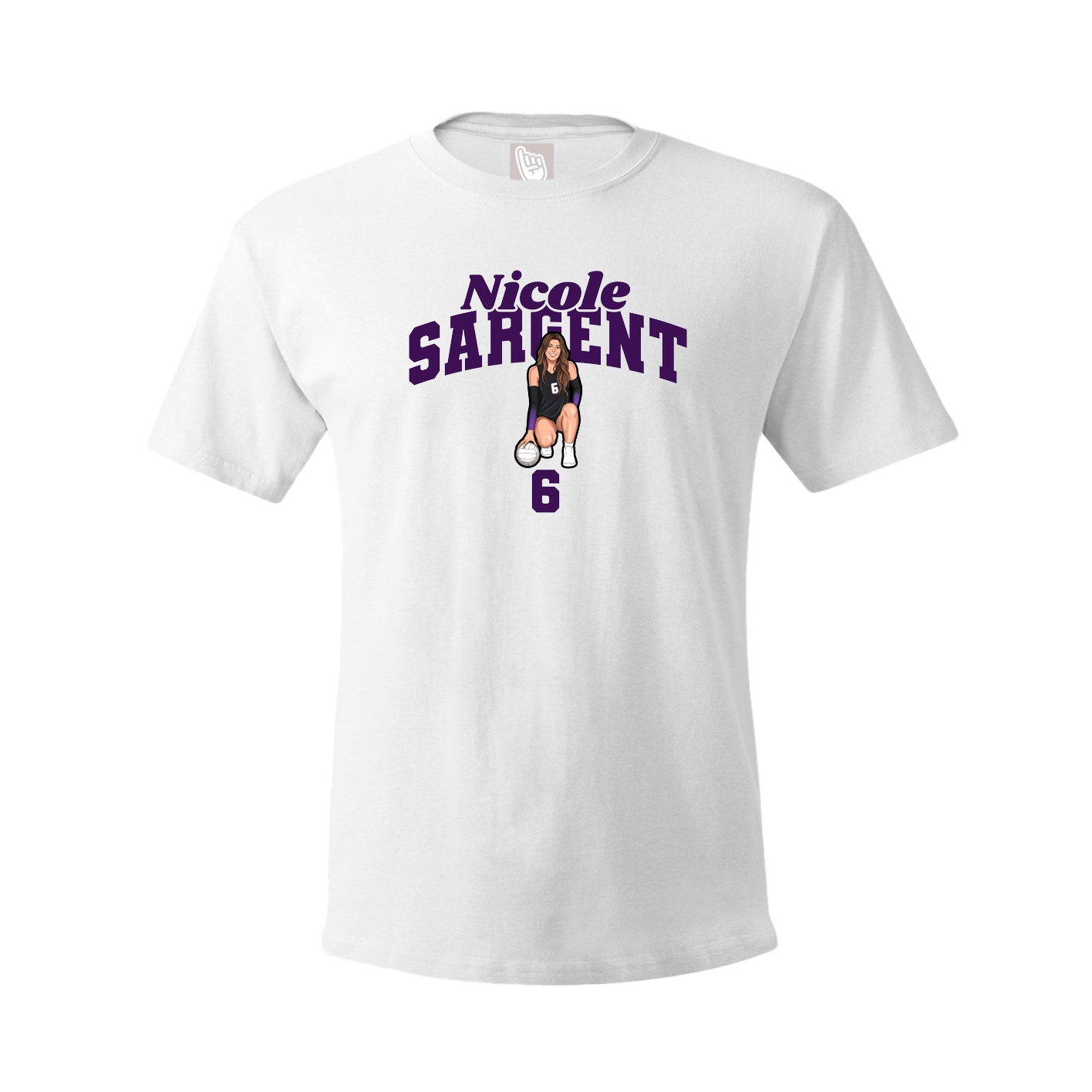 Tee — Signature Arch in White