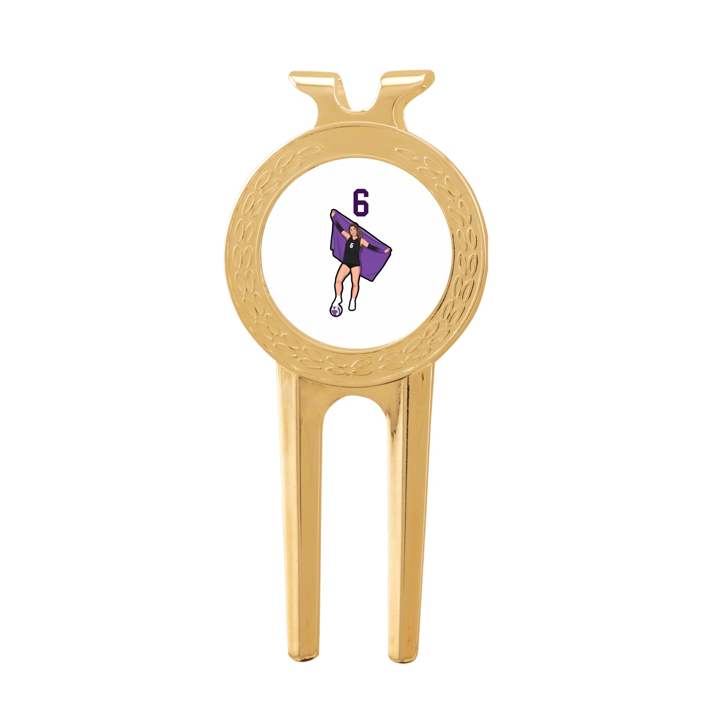 Divot Tool with Ball Marker — Number Top in Classic