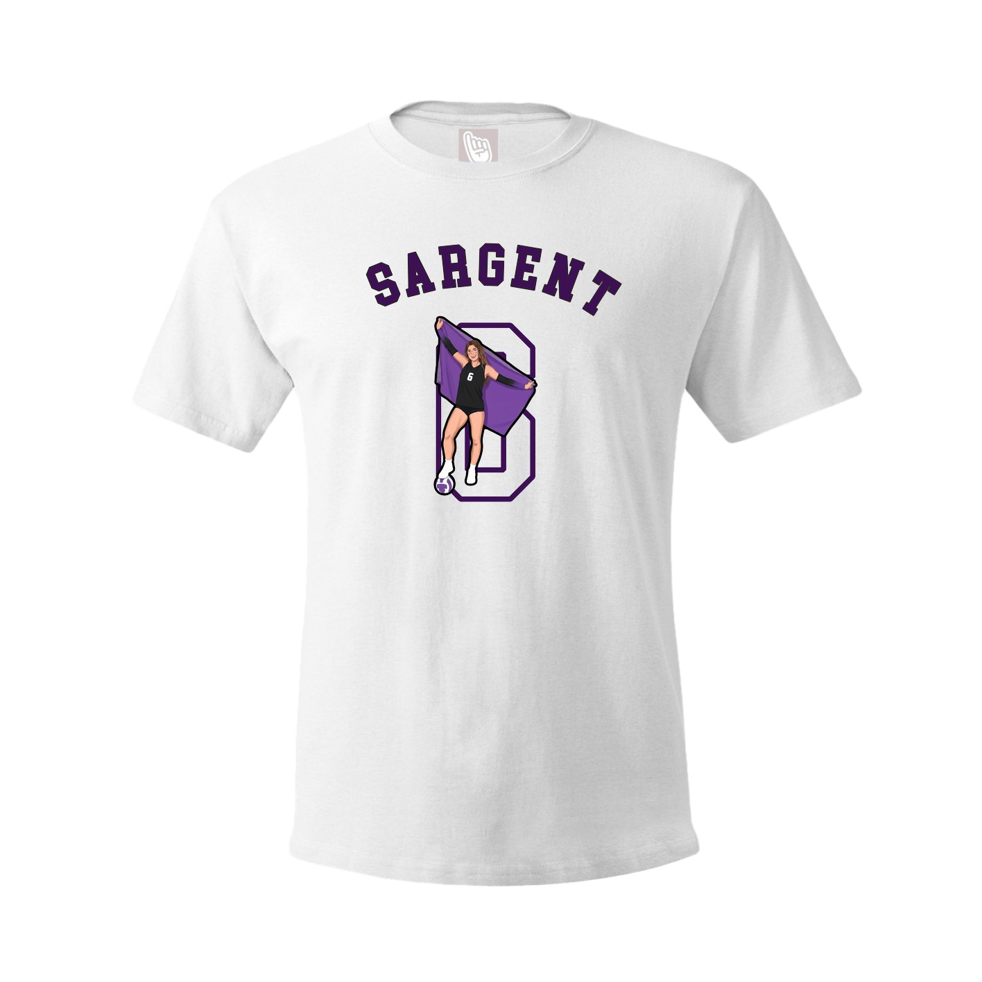 Tee — Shirsey Arch in White