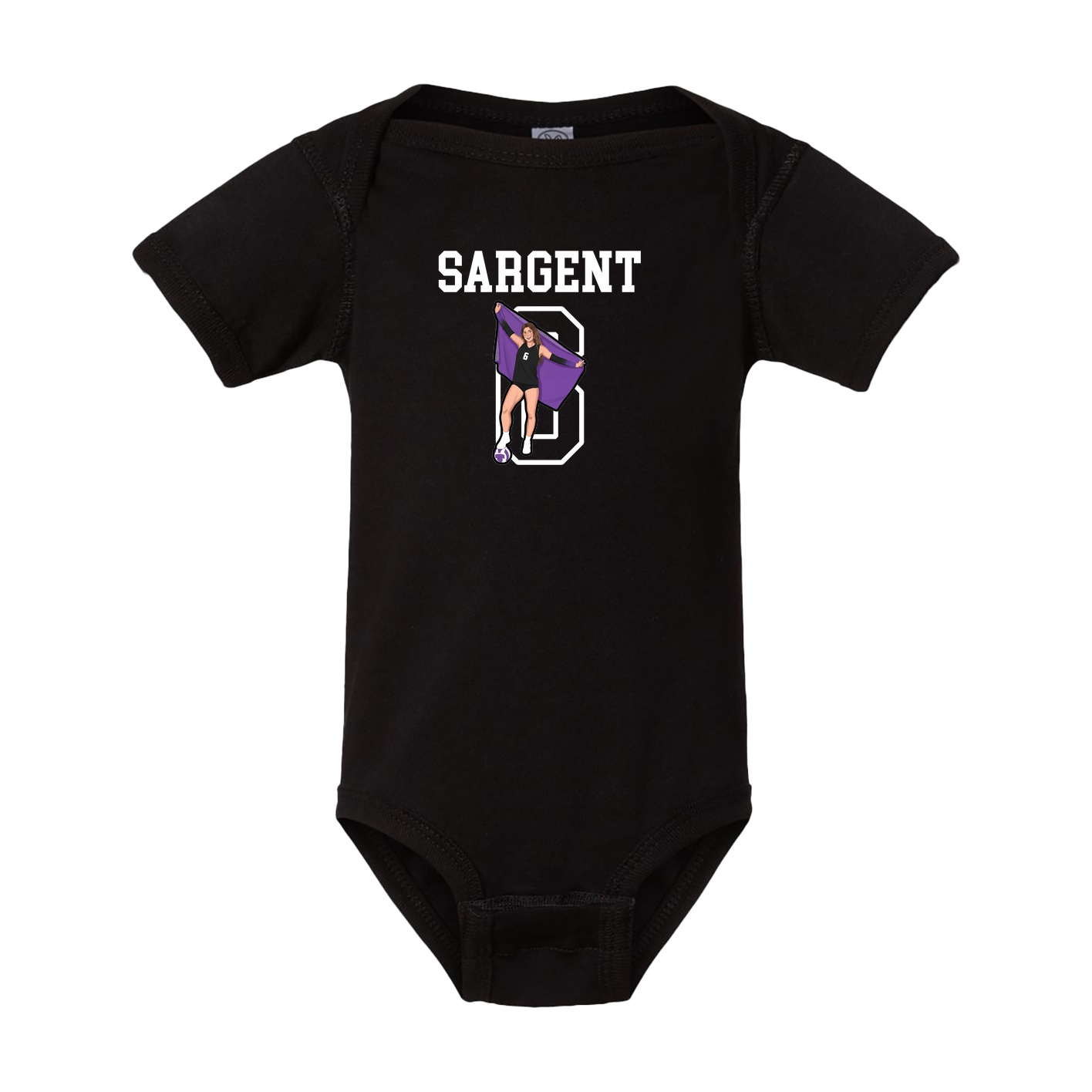 Baby Onesie — Shirsey in Black