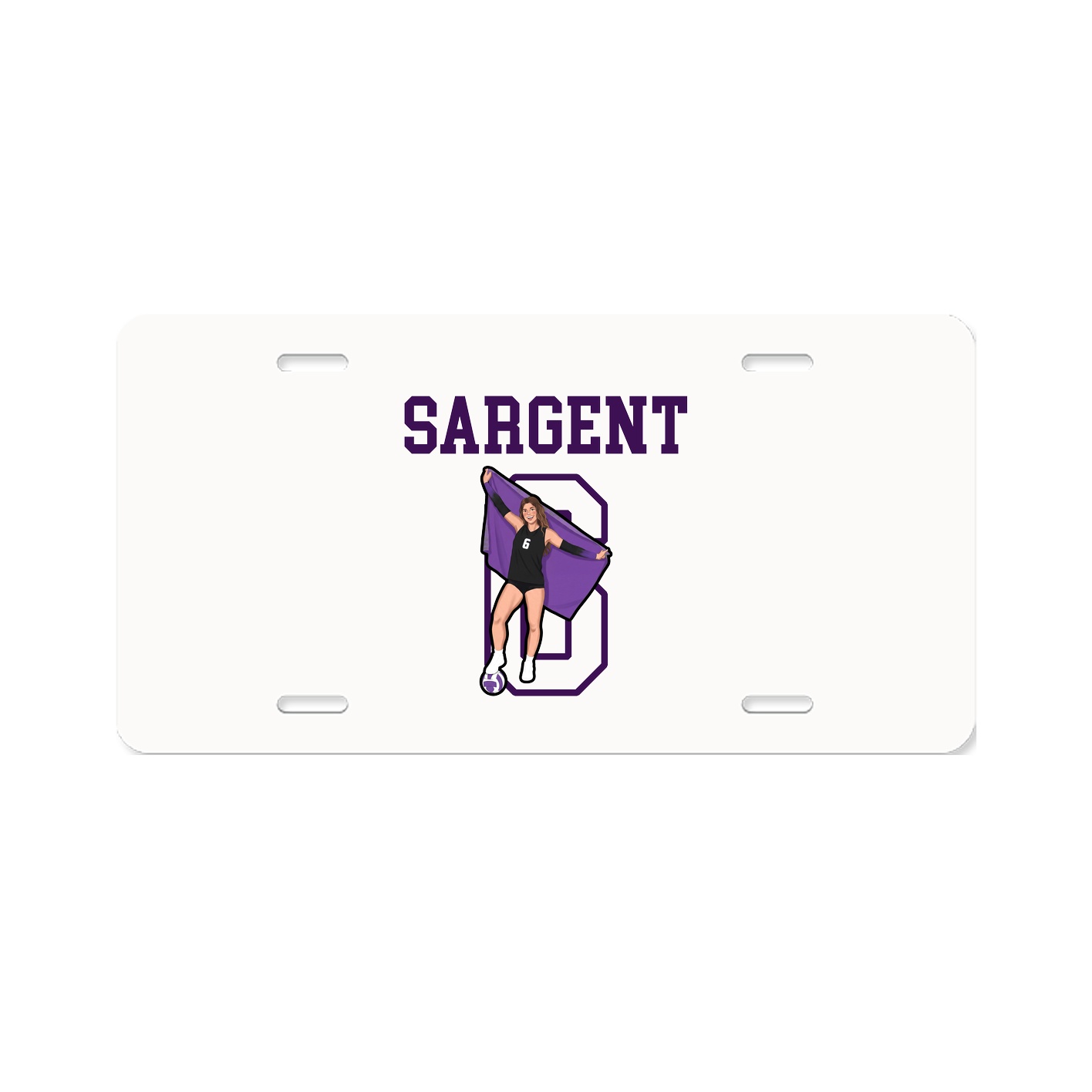 License Plate — Shirsey in Classic