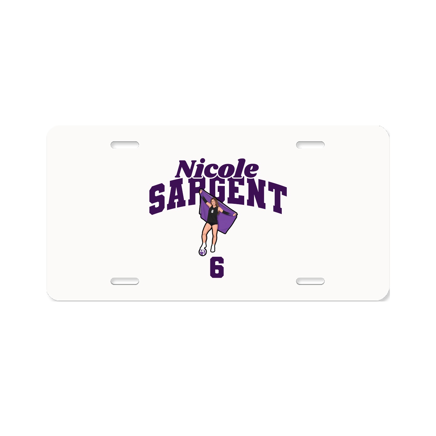 License Plate — Signature Arch in Classic
