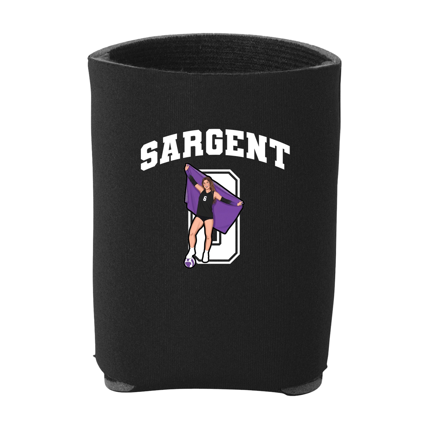 Can Holder — Number in Black