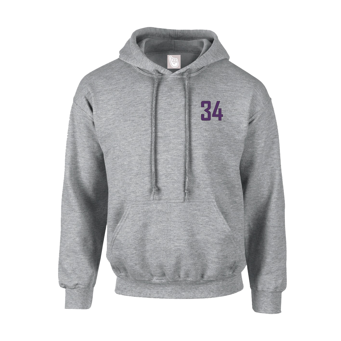 Youth Hoodie — Front Shirsy in Grey
