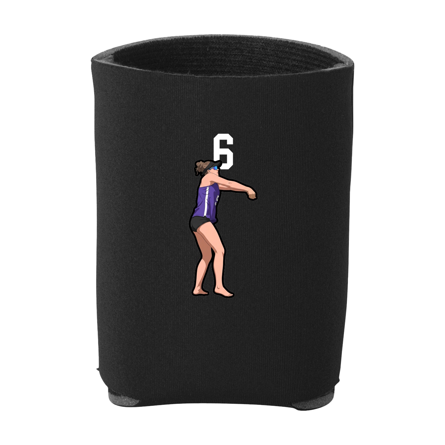 Can Holder — Number Top in Black