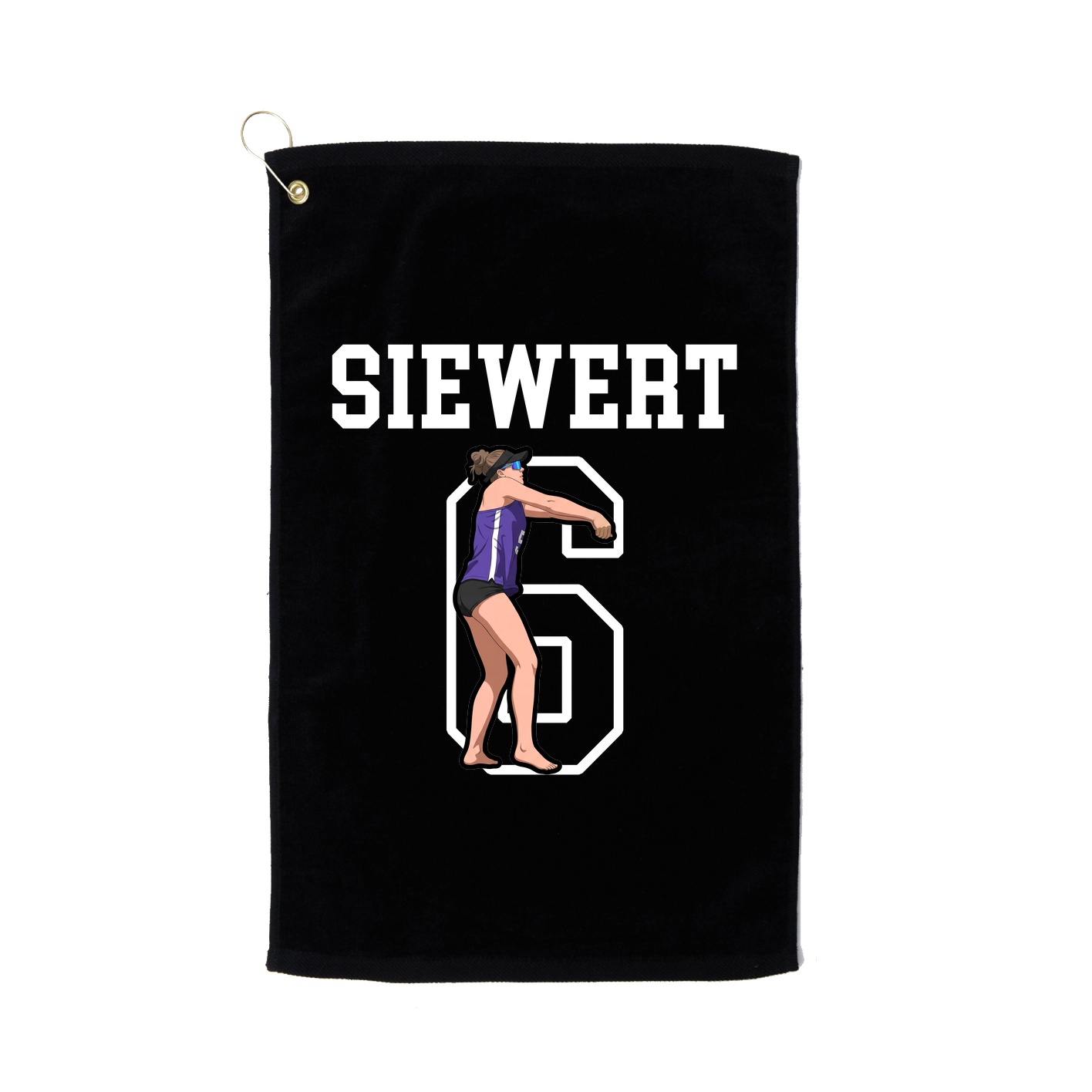 Golf Towel — Shirsey in Black