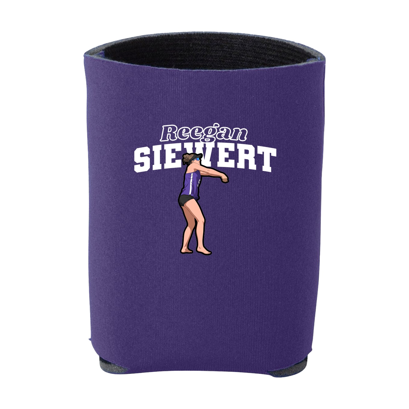 Can Holder — Name Arch in Purple