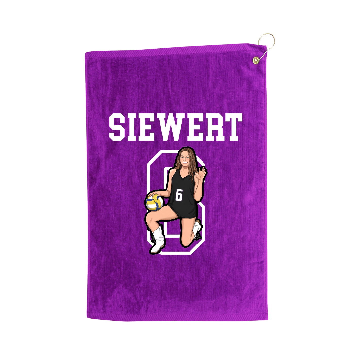Golf Towel — Shirsey in Purple