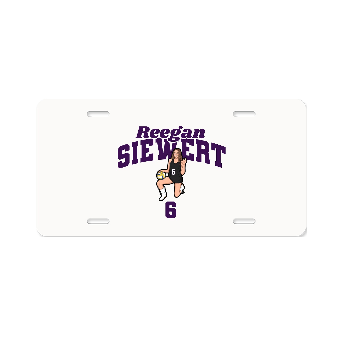 License Plate — Signature Arch in Classic