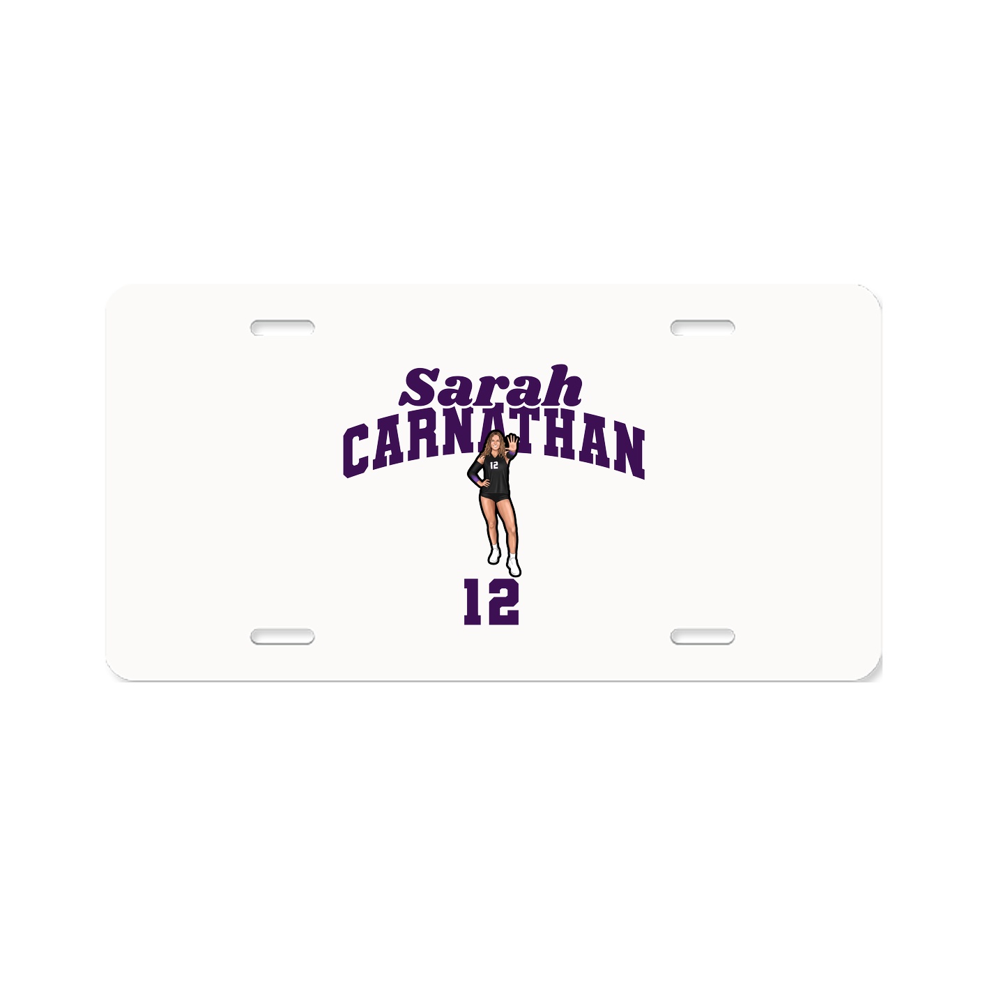 License Plate — Signature Arch in Classic
