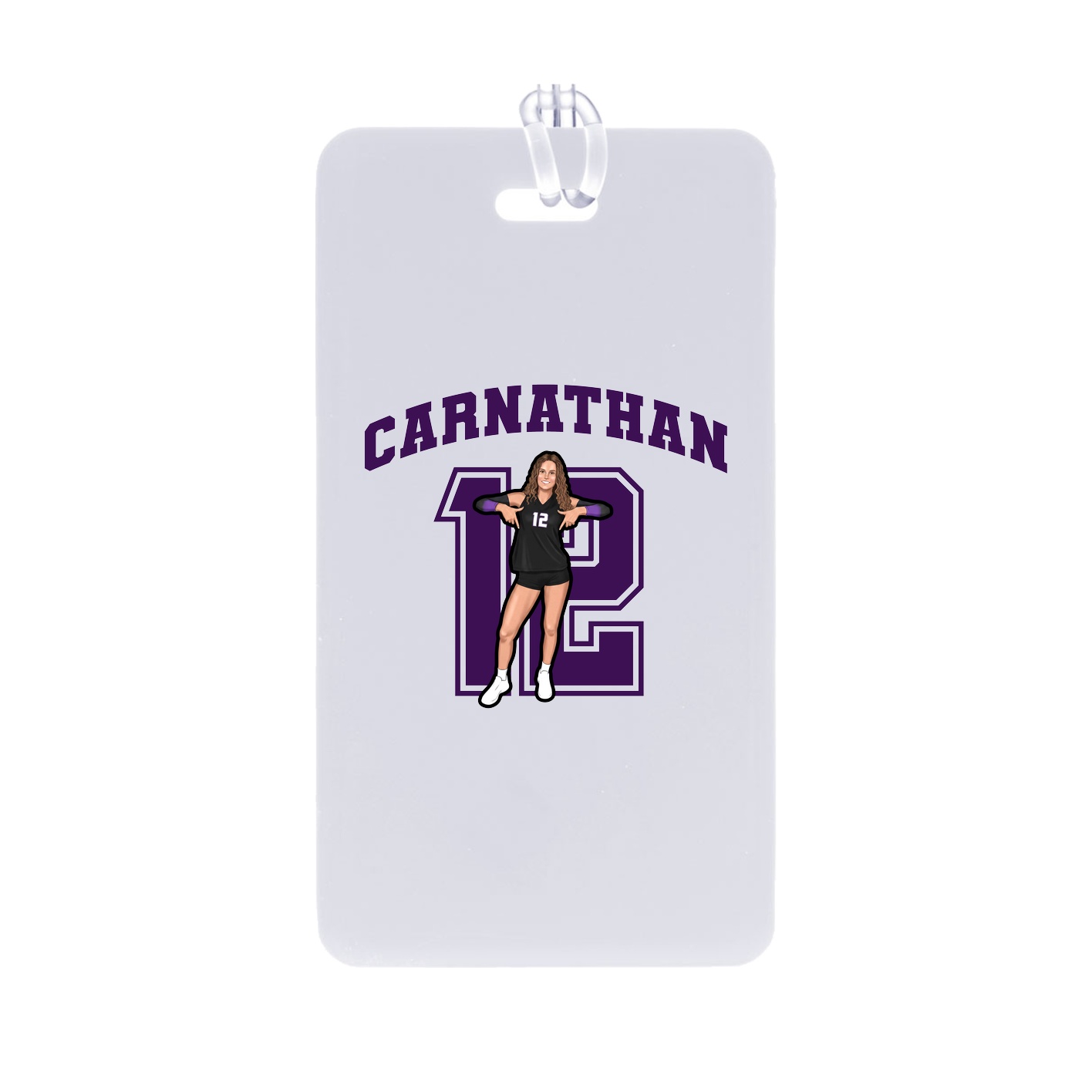 Bag Tag — Number in Classic