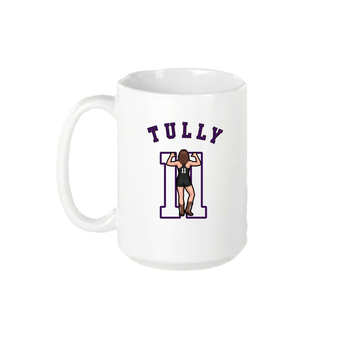 15oz Coffee Mug — Shirsey Arch in White