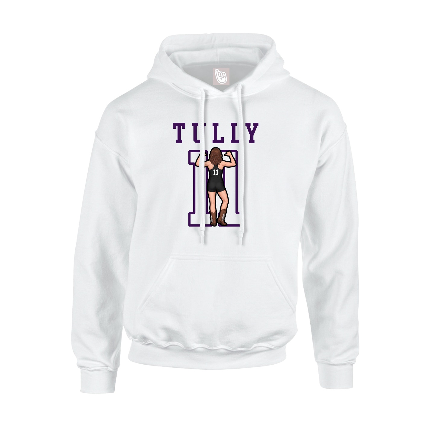 Youth Hoodie — Shirsey in White