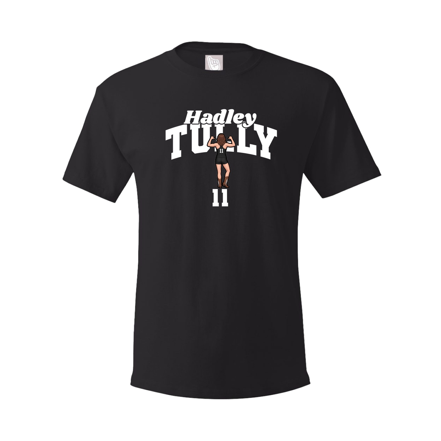 Youth Tee — Signature Arch in Black