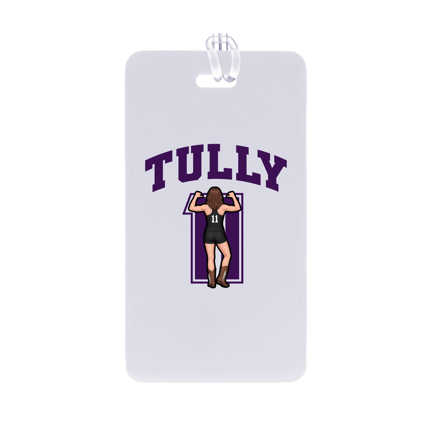 Bag Tag — Number in Classic