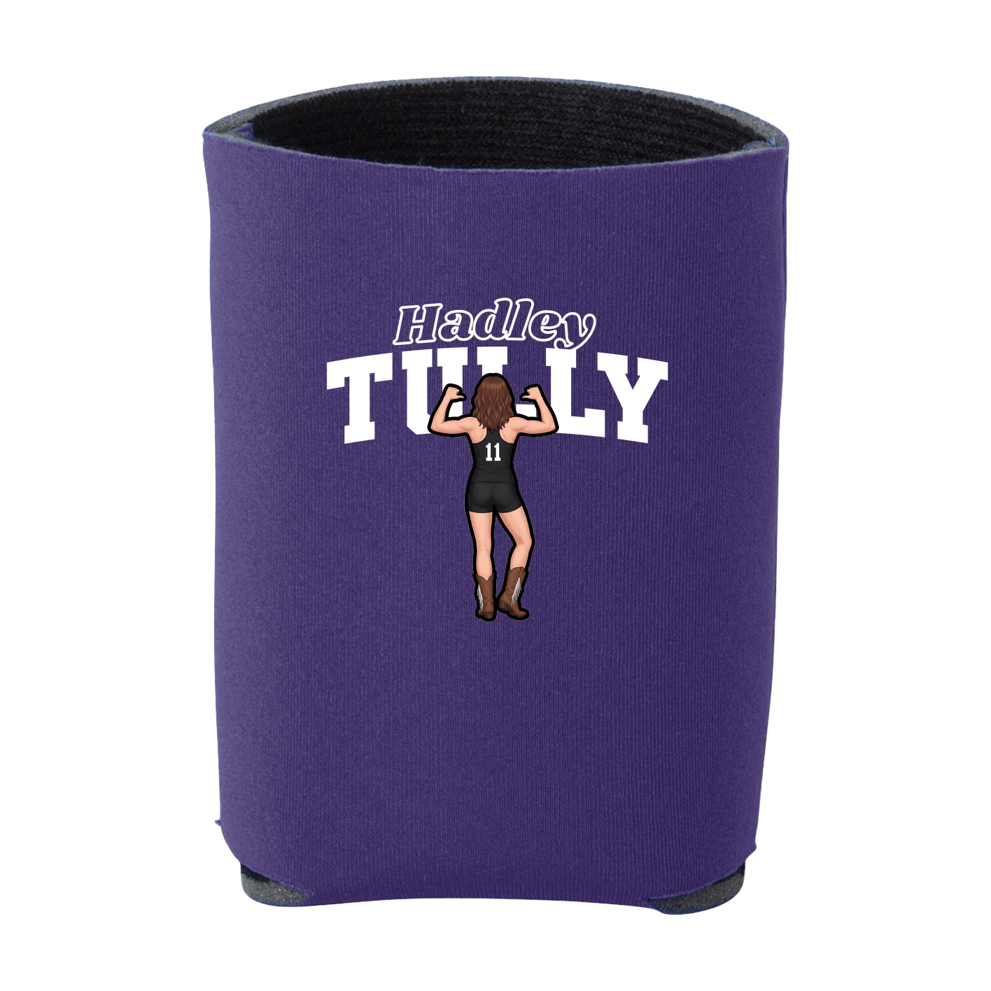 Can Holder — Name Arch in Purple