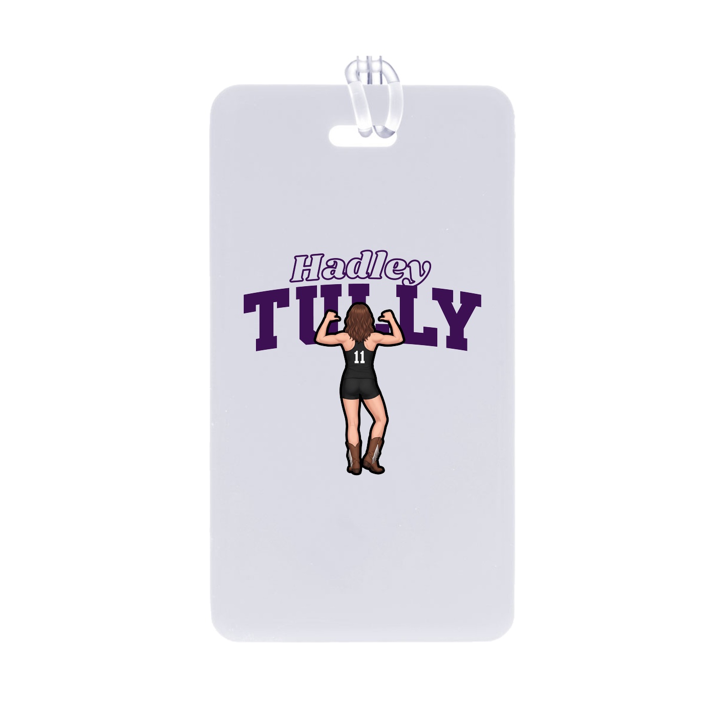 Bag Tag — Name Arch in Classic