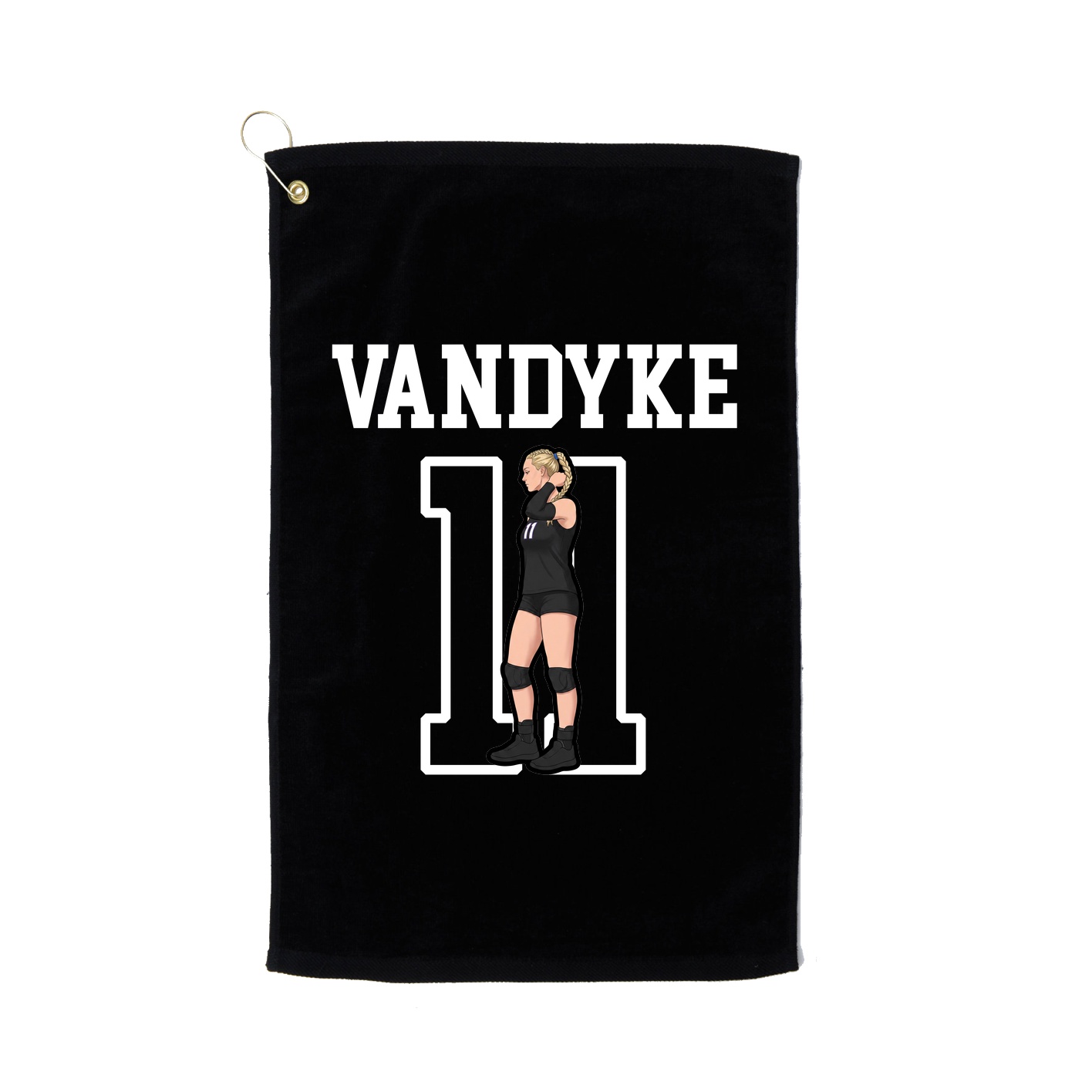 Golf Towel — Shirsey in Black