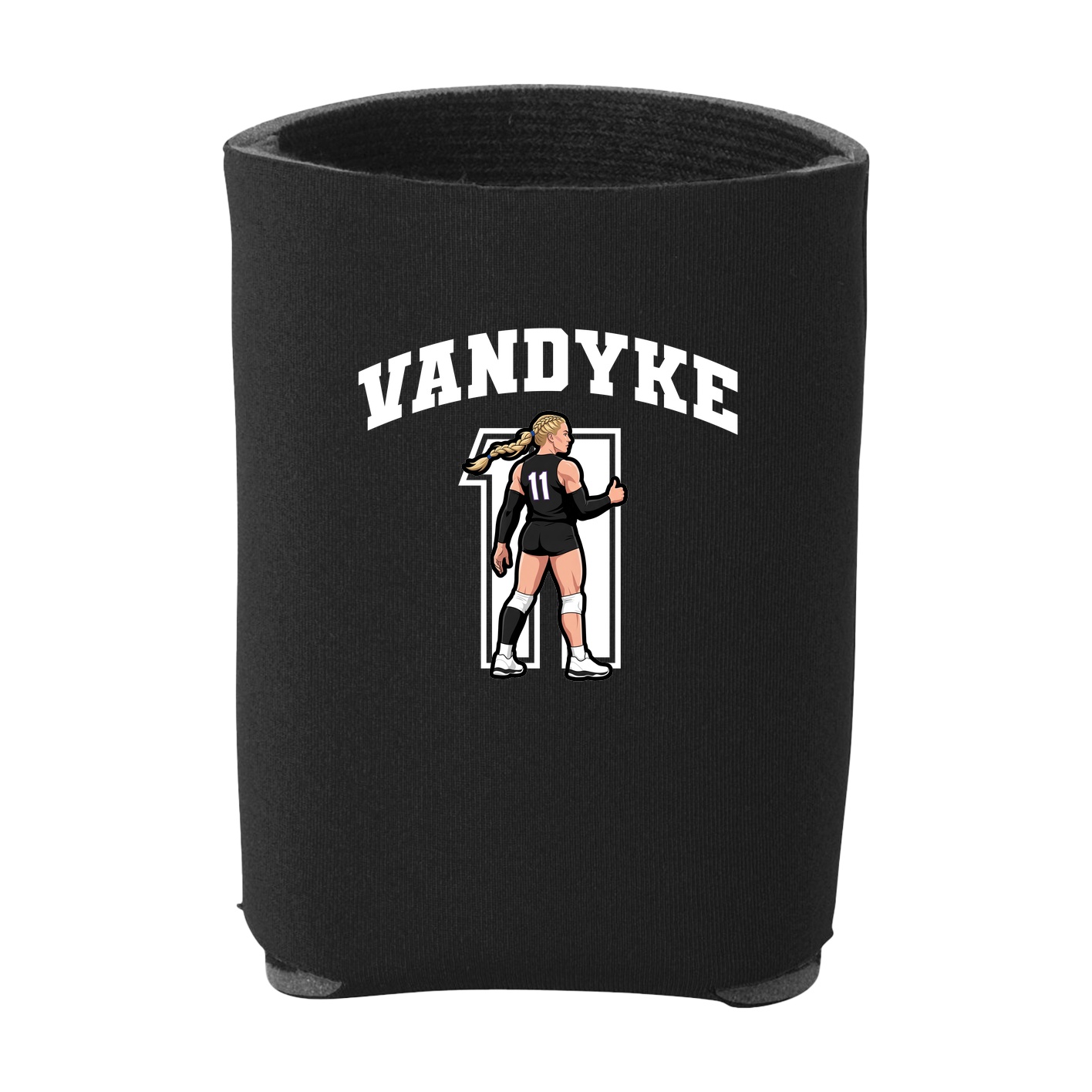 Can Holder — Number in Black