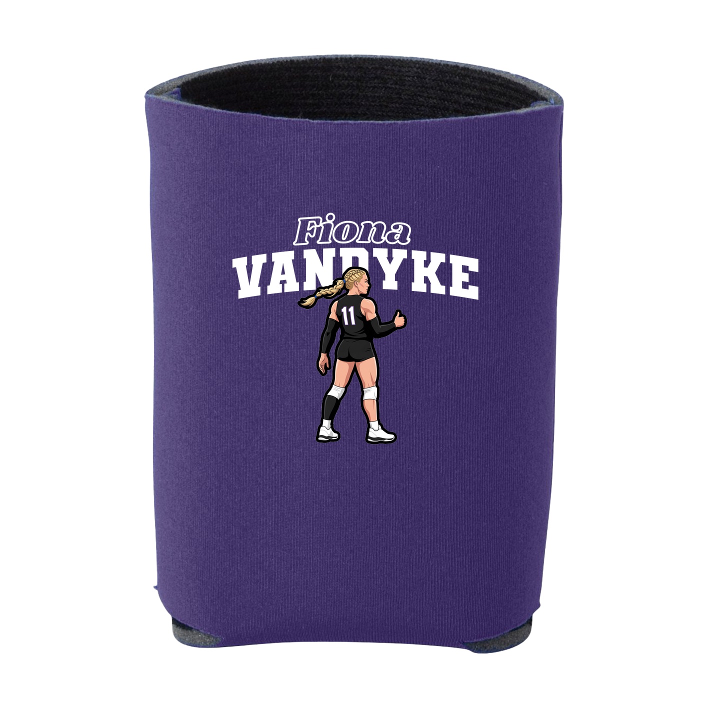 Can Holder — Name Arch in Purple